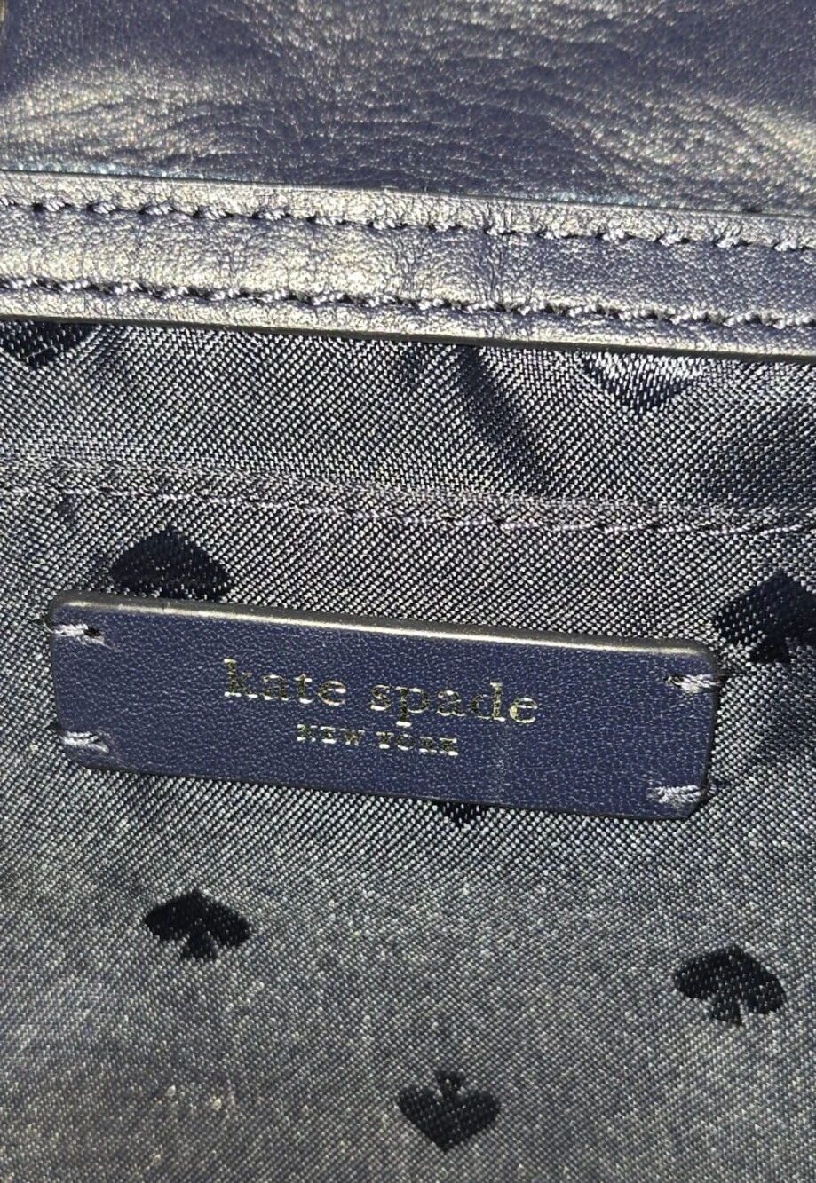 Kate Spade Emelyn Briar Quilted Denim Shoulder/Crossbody Bag